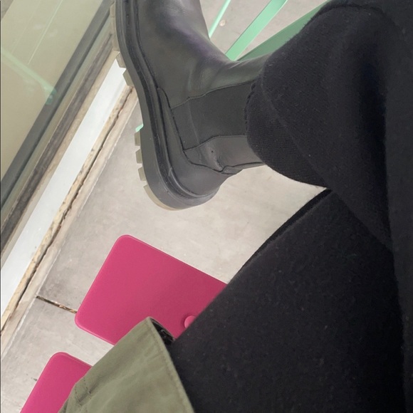 ZARA LEATHER BOOTS - Picture 9 of 9
